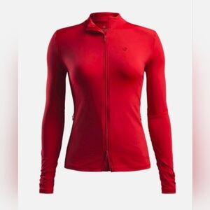 G/Fore Featherweight Full Zip Jacket/Top Cherry Womens Golf Size S